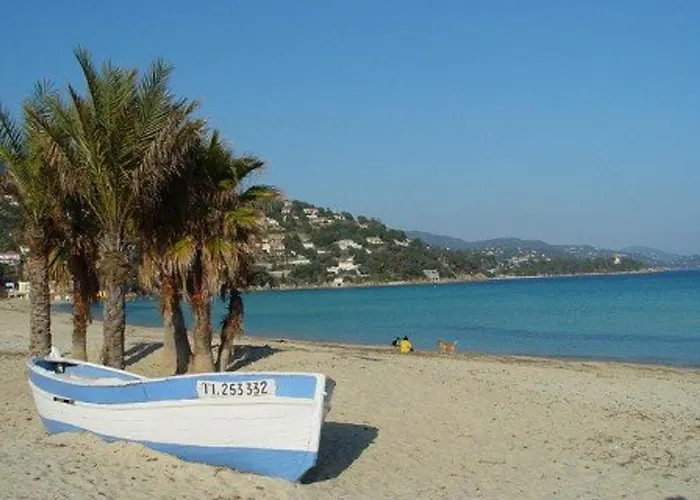 Calme, 4 Couchages, Proche Et Commerces, Terrasse Exposee Sud, Parking Privatif - Fr-1-251-508 Apartman Le Lavandou